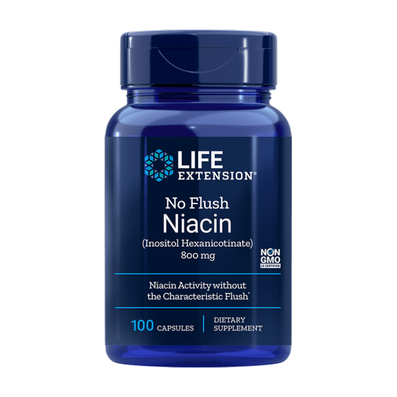 Life Extension No Flush Niacin 800mg 100 κάψουλες